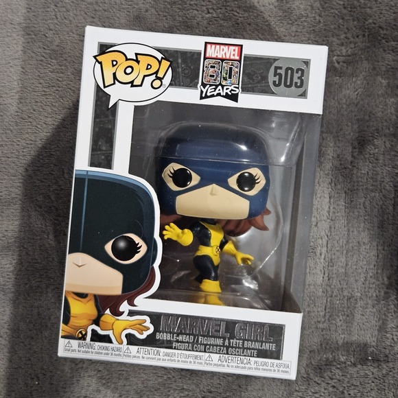Funko Other - Funko POP! Heroes: Marvel - Marvel Girl- 80 Years #503